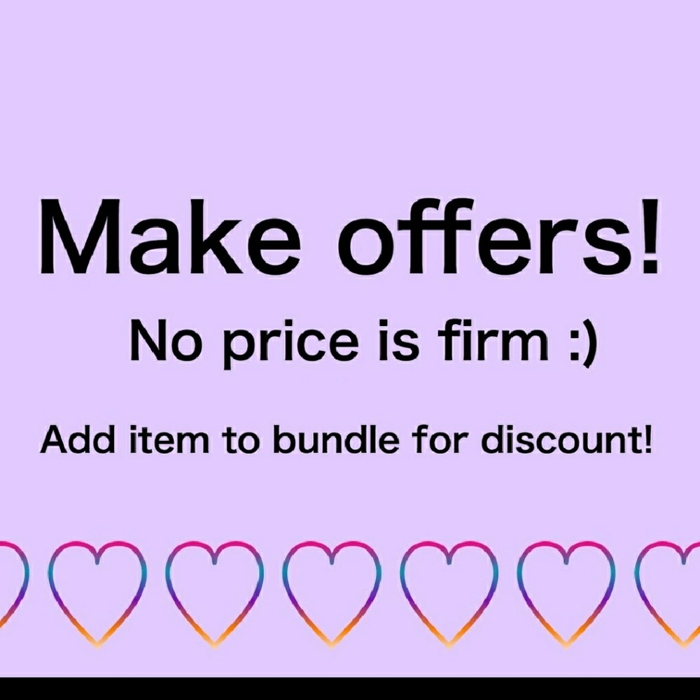 Make me an offer. Many items reduced.